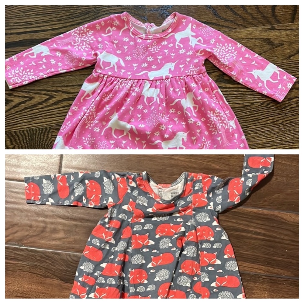 2 Winter Water Factory dresses